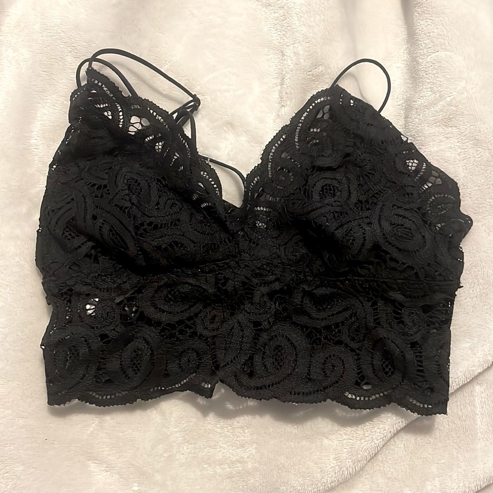 black xs victoria secret bralette